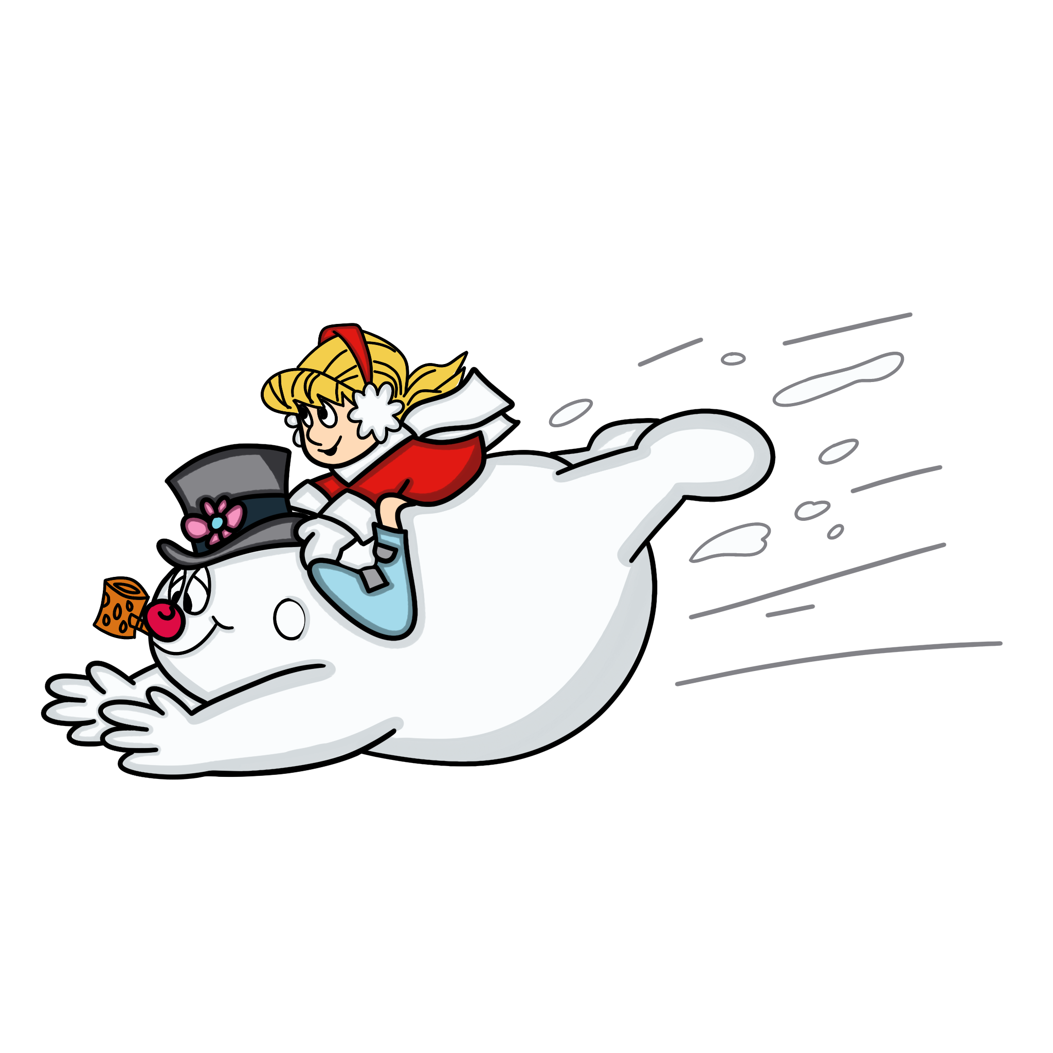 Winter Snowman and Friends