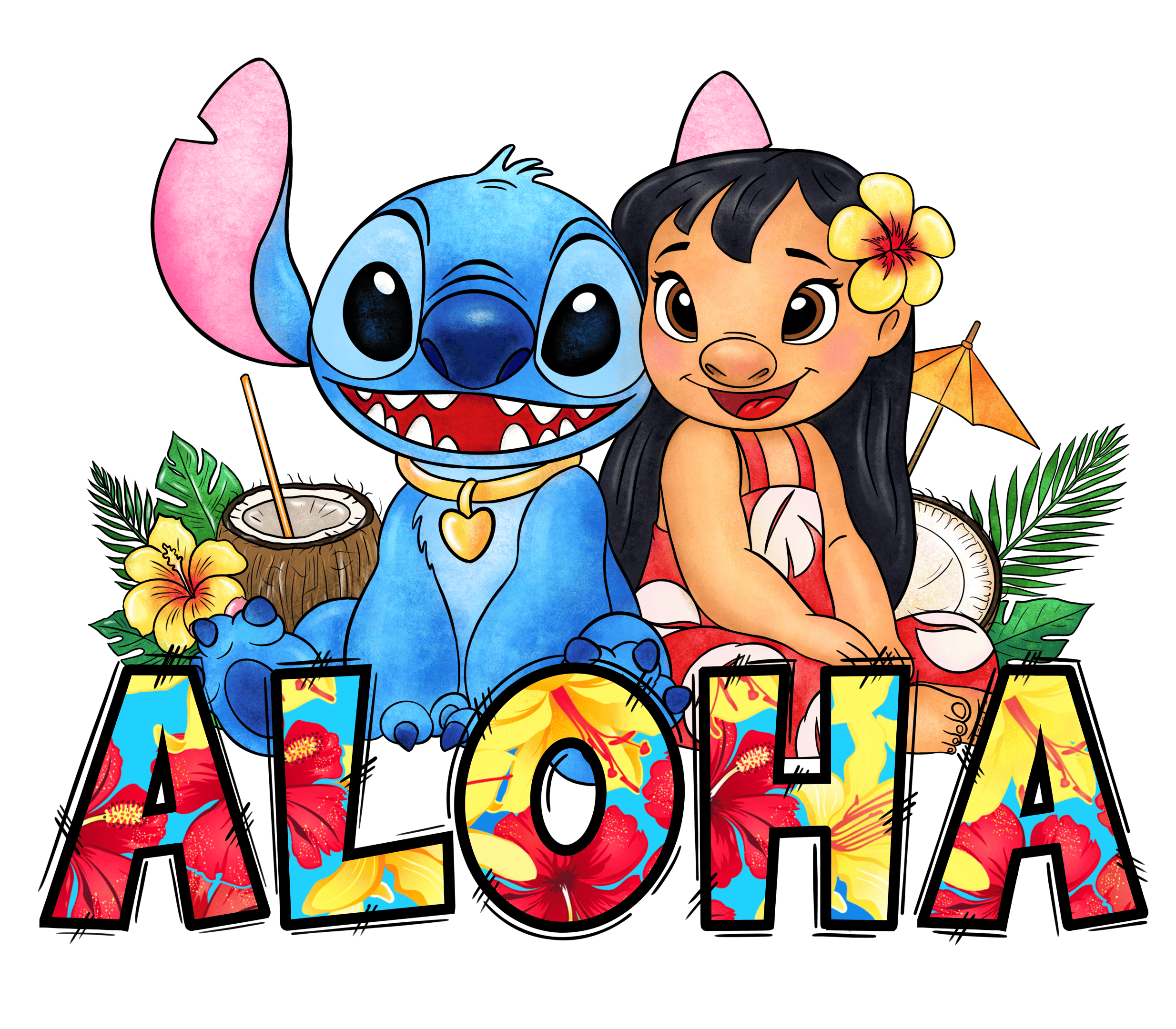 Aloha Lilo and Stitch