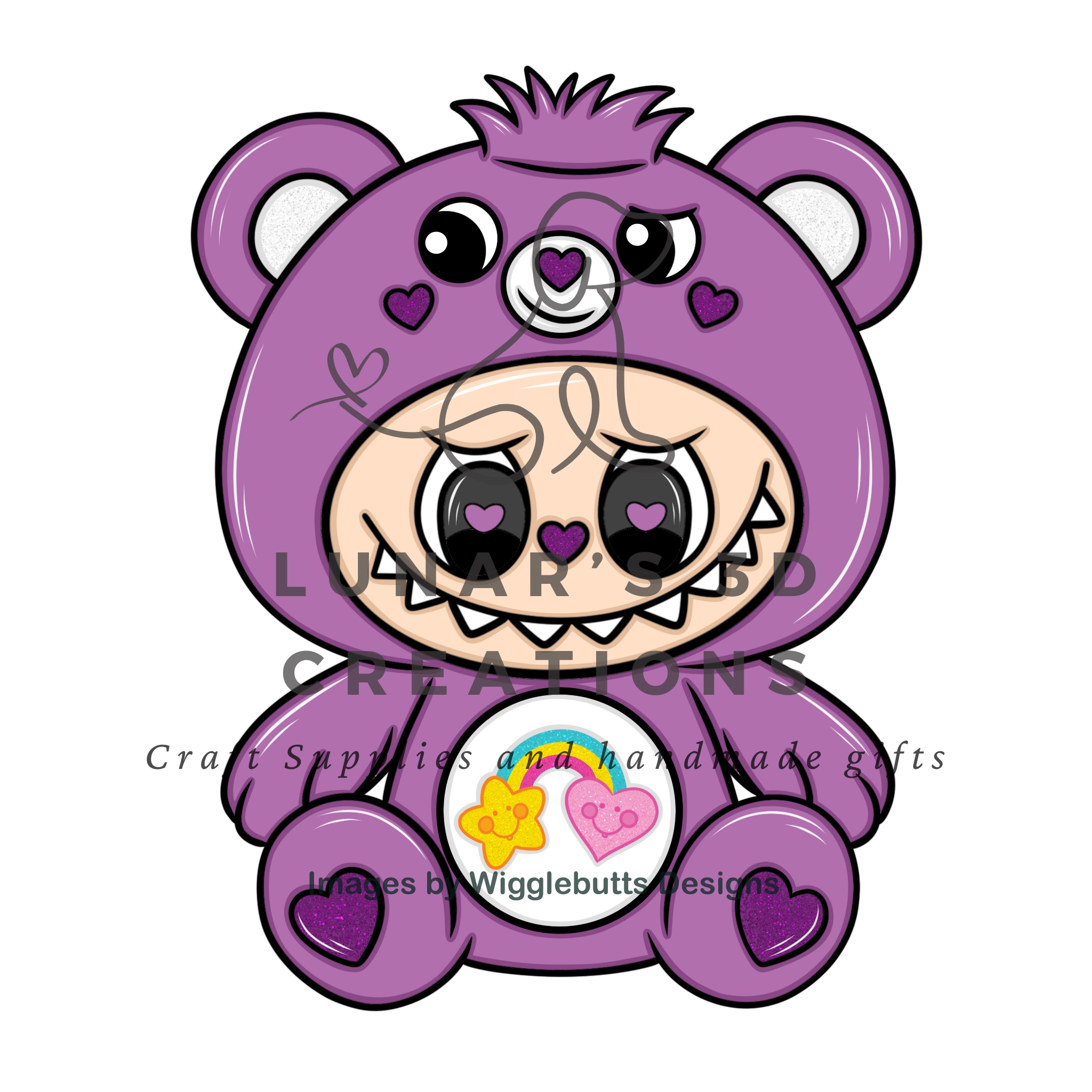 Labubu Carebear WB Share
