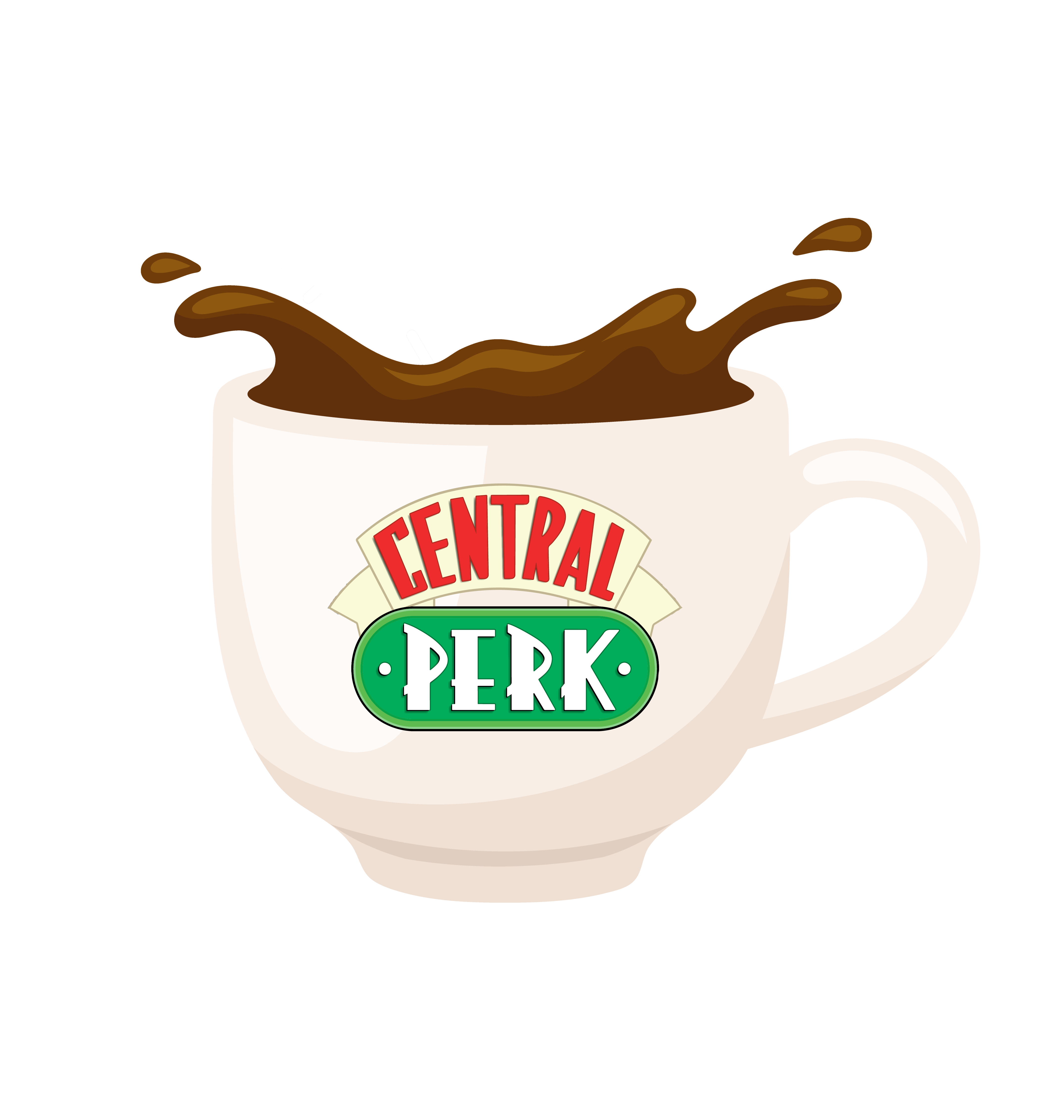 Central Perk Coffee Cup