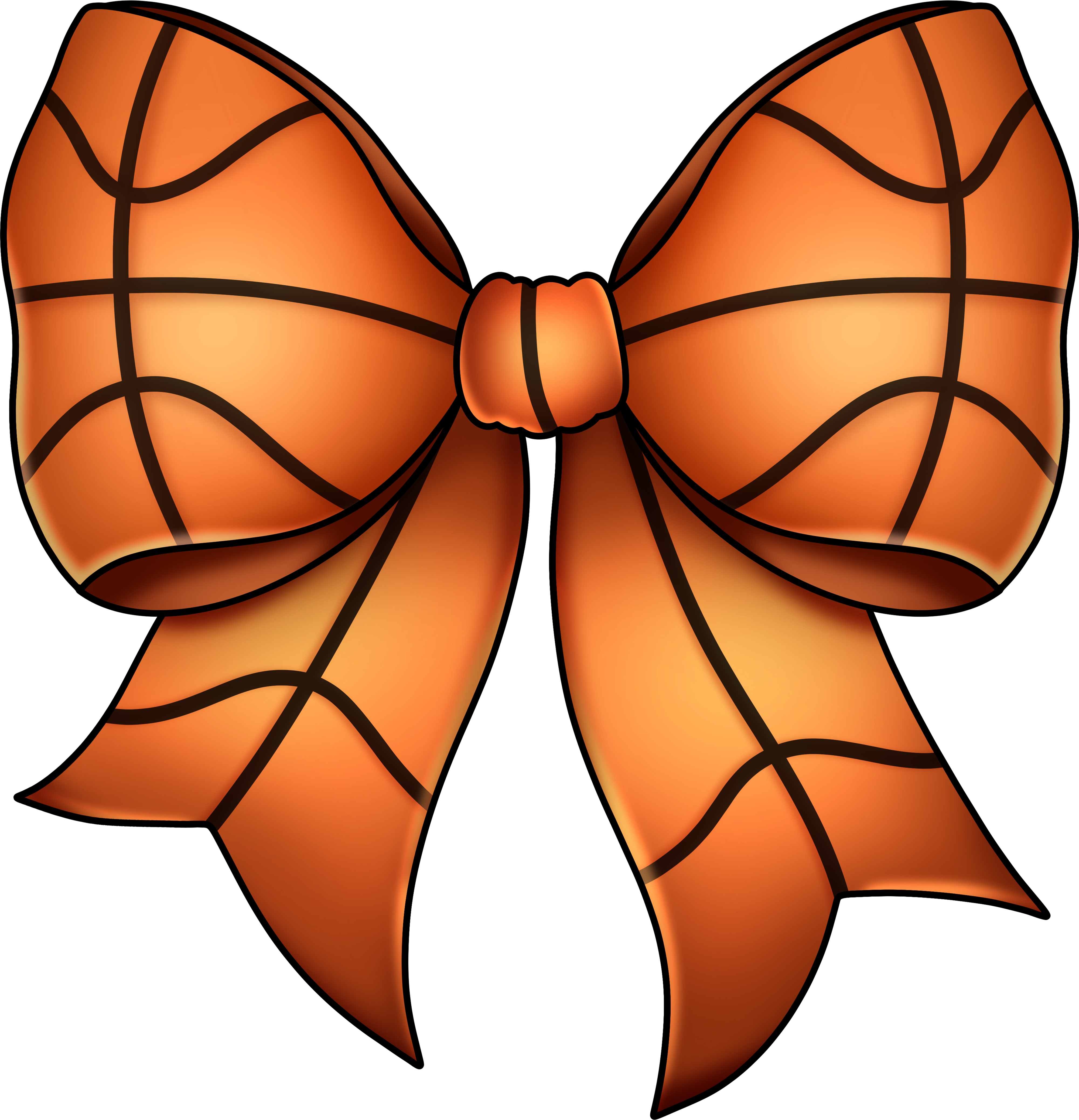 Sports Bows Basketball