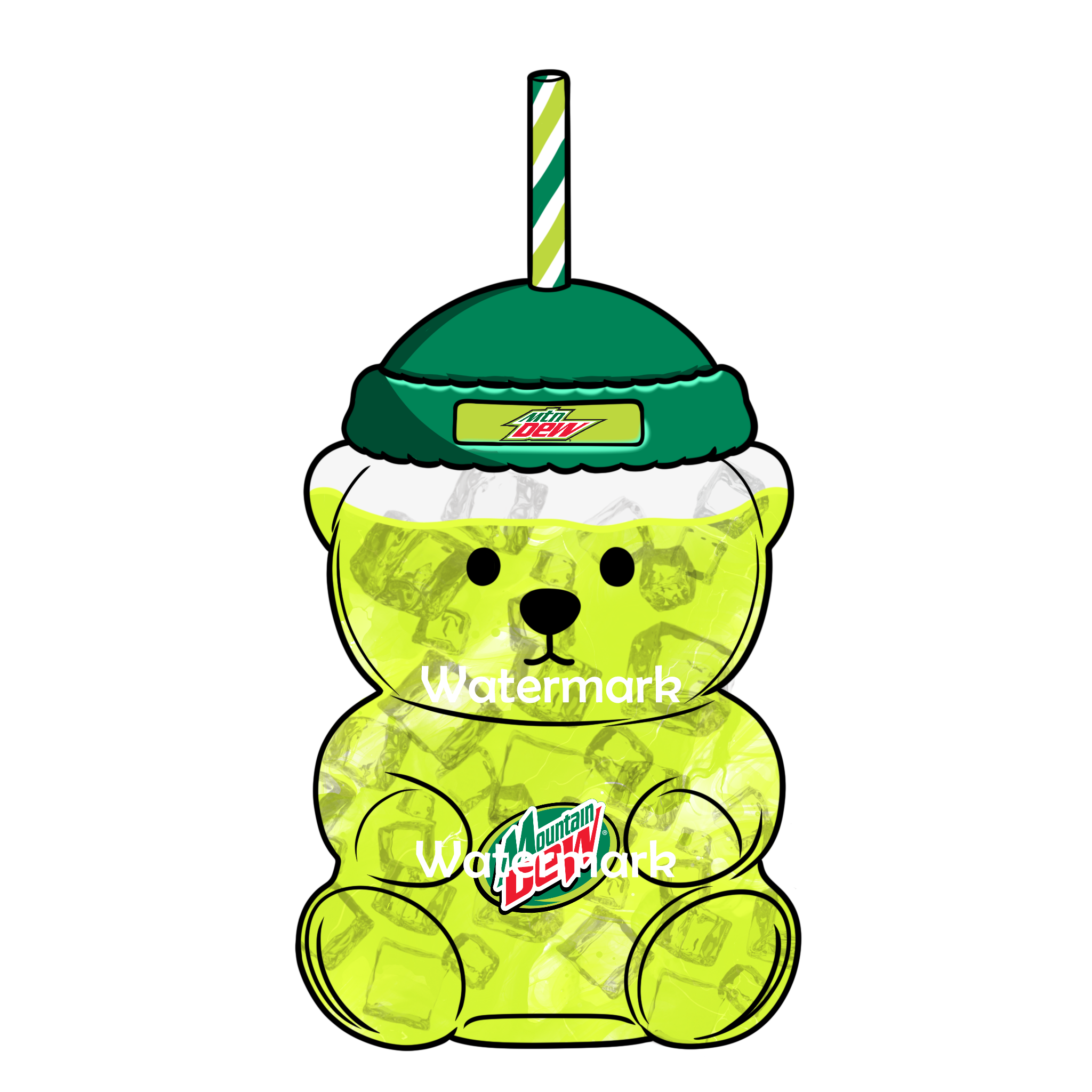 Mountain Dew Honey Bear