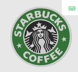 2.25" Starbs Badge
