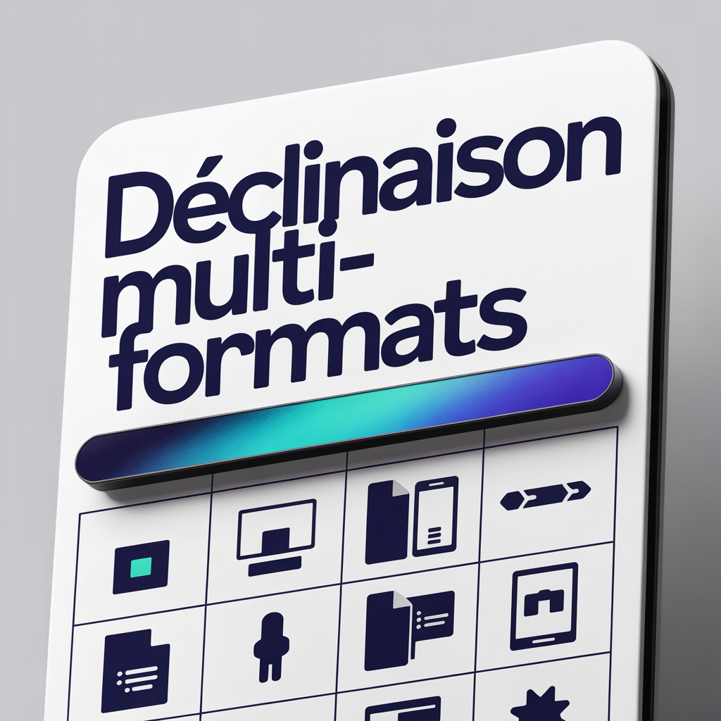 Déclinaison multi-formats