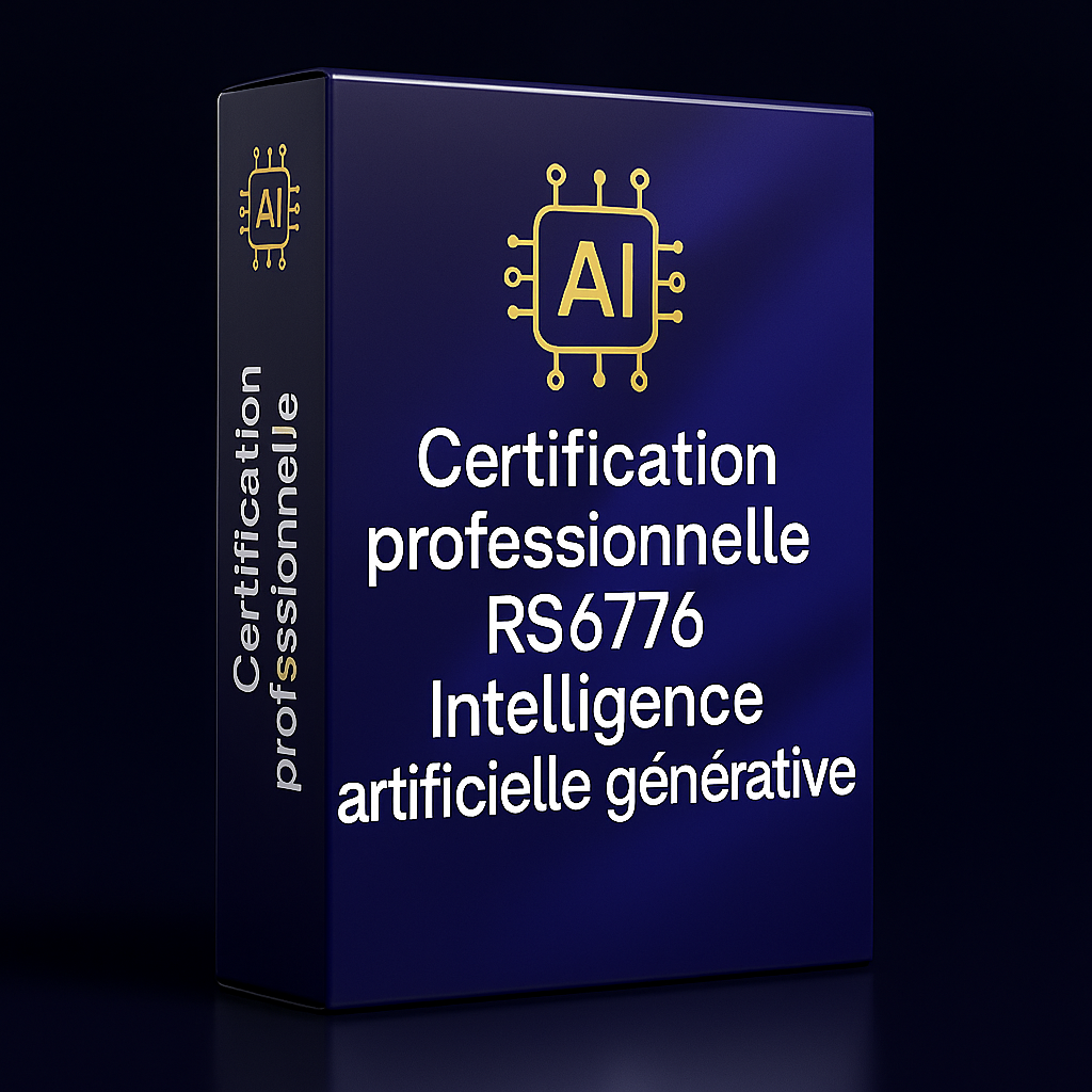 Certification professionnelle RS6776