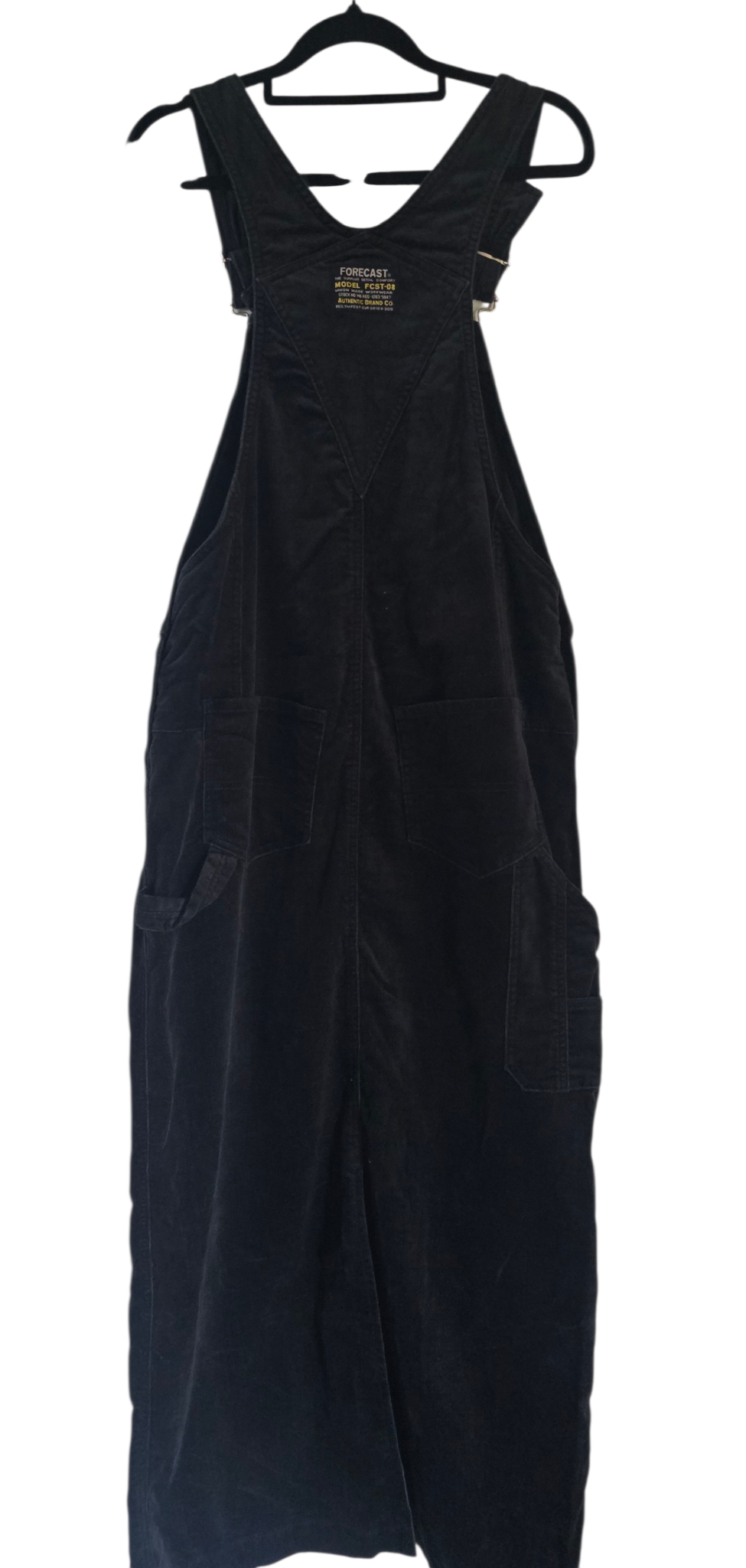 Just in bottle gree velvet pinafor dress