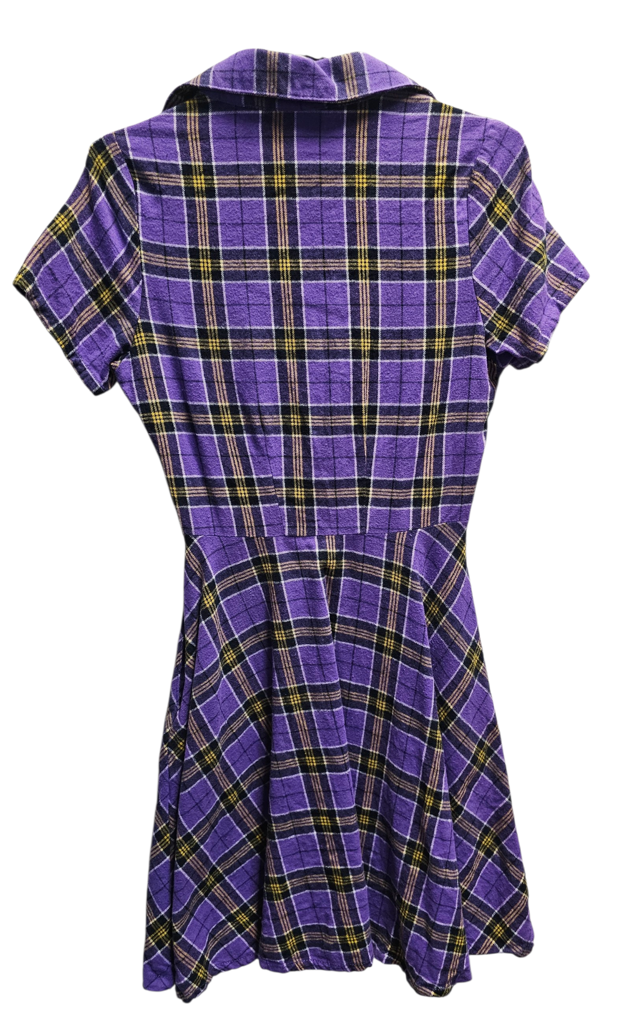 Just in purple dress