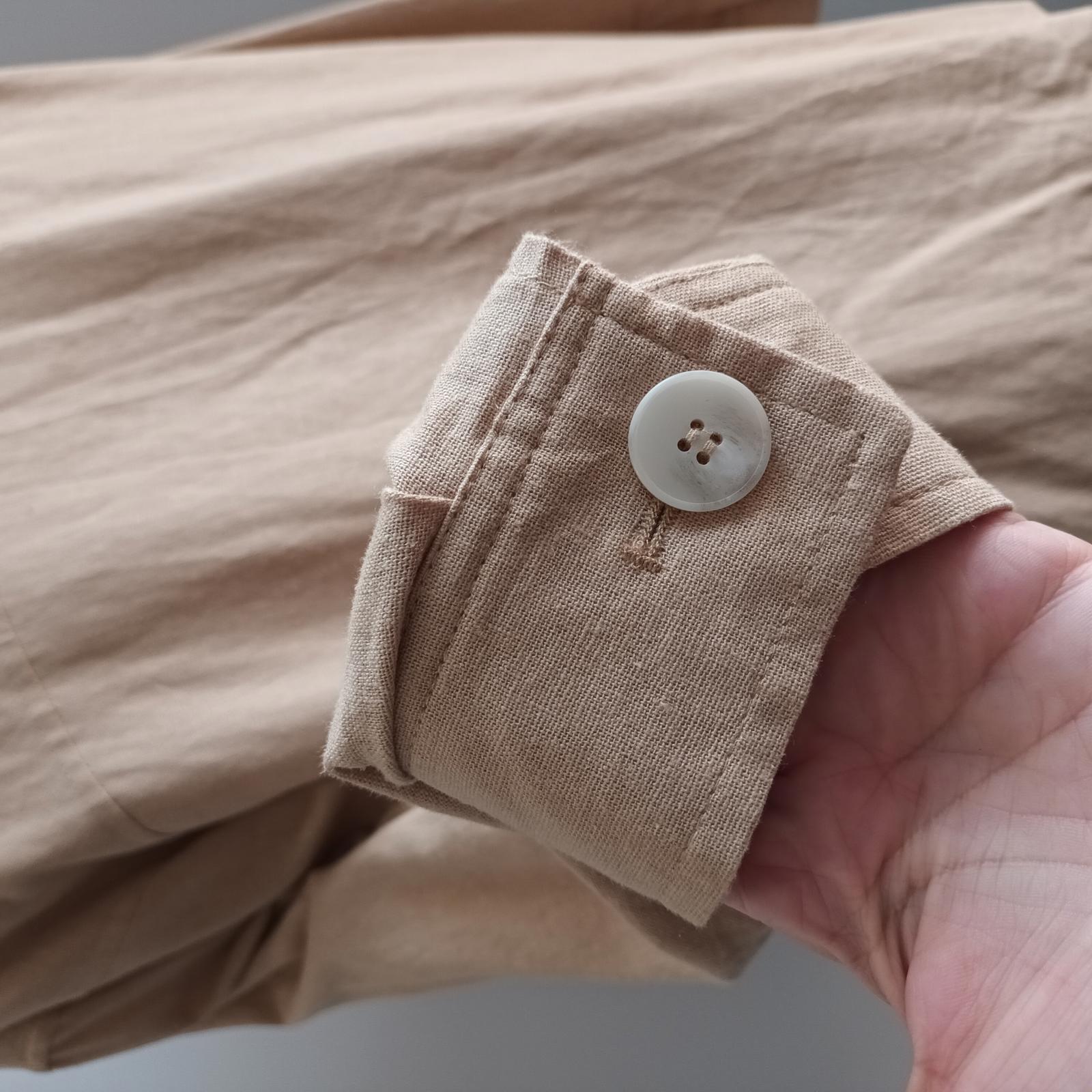 Zara light weight linen jacket S