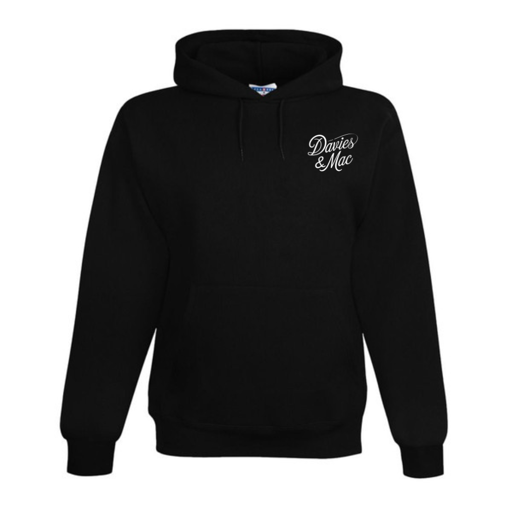 DAVIES & MAC HOODIE FT COW