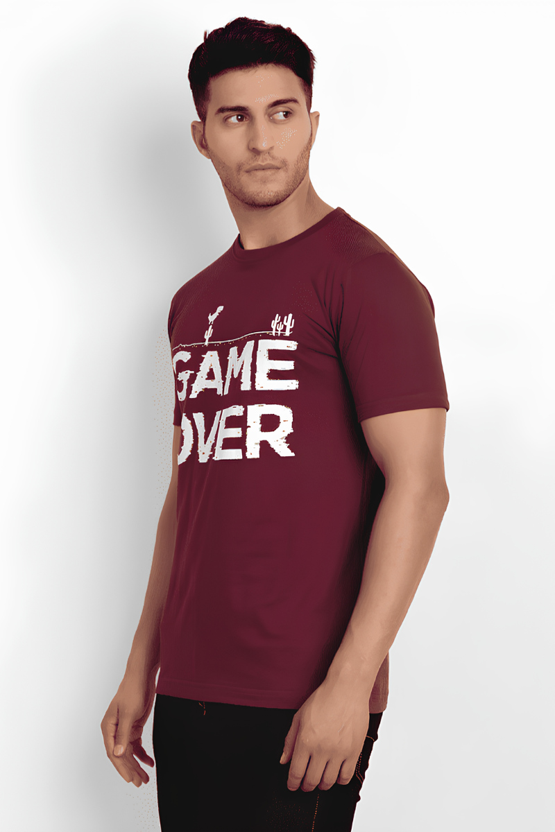 Men's Maroon T-shirt