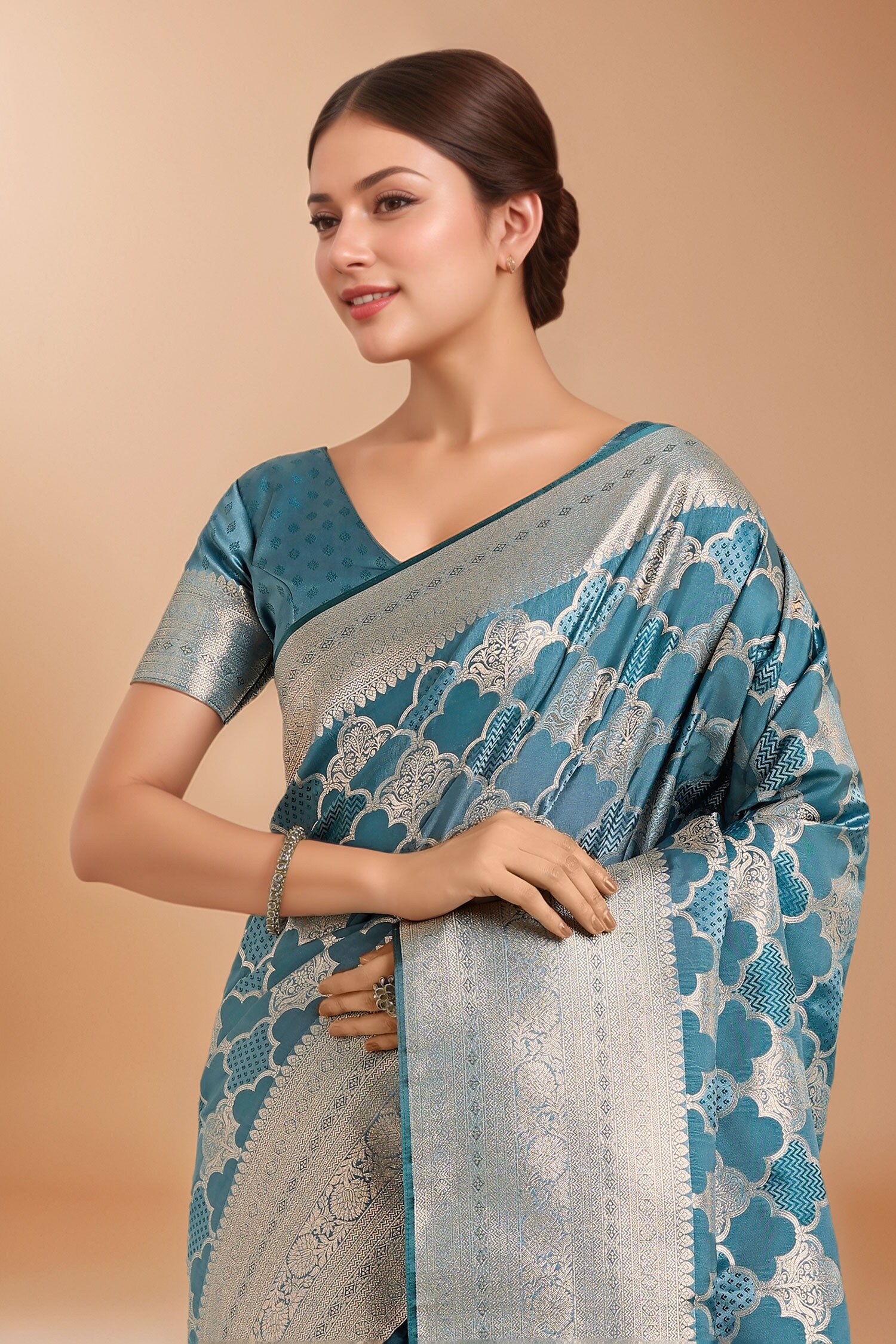 Women's Banarasi Silk Saree