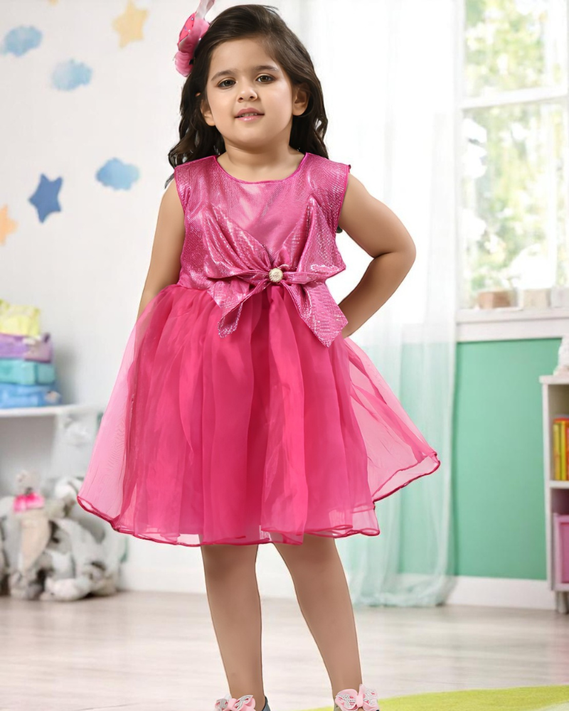 Pink Party Dress for Girls