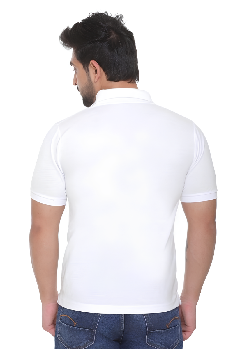 White Polo T-shirt