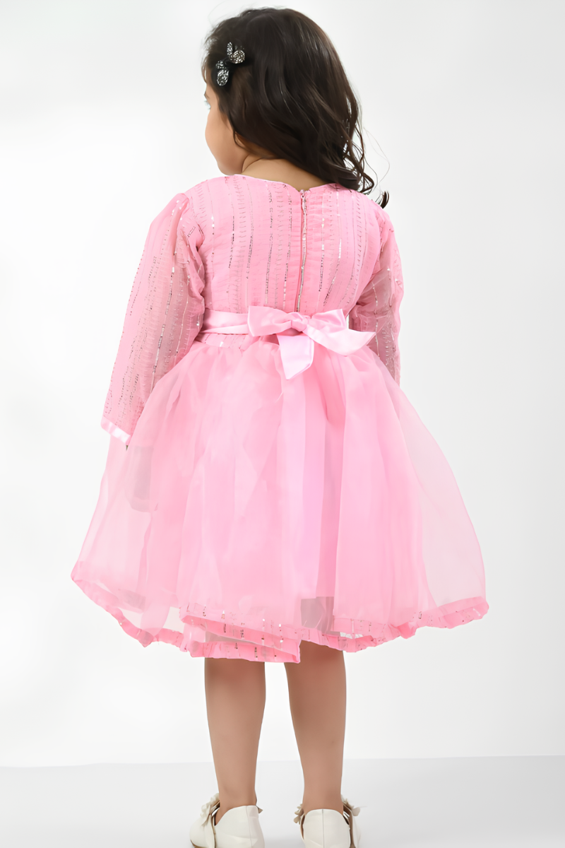 Pink Party Dress for Girls