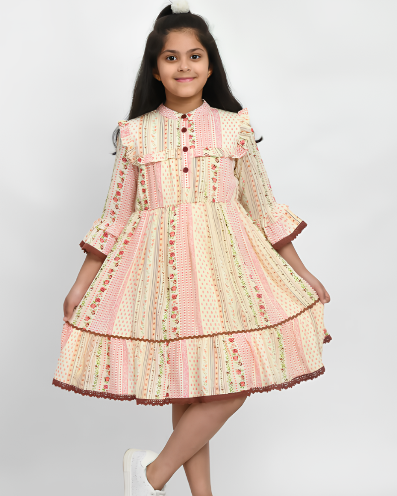 Girls' Printed Dress