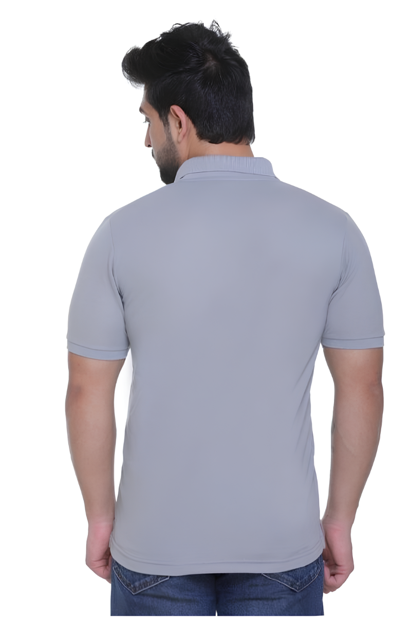 Gray Polo Shirt