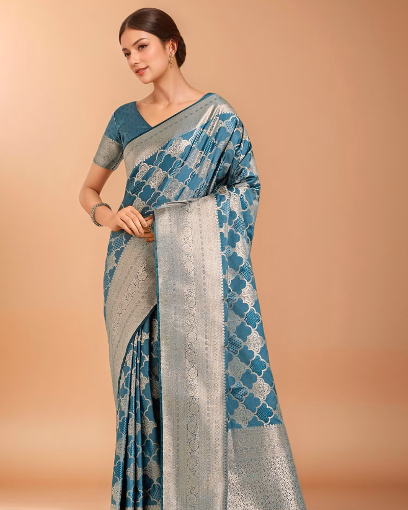 Women's Banarasi Silk Saree