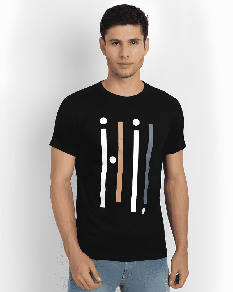 Modern Graphic Print T-Shirt