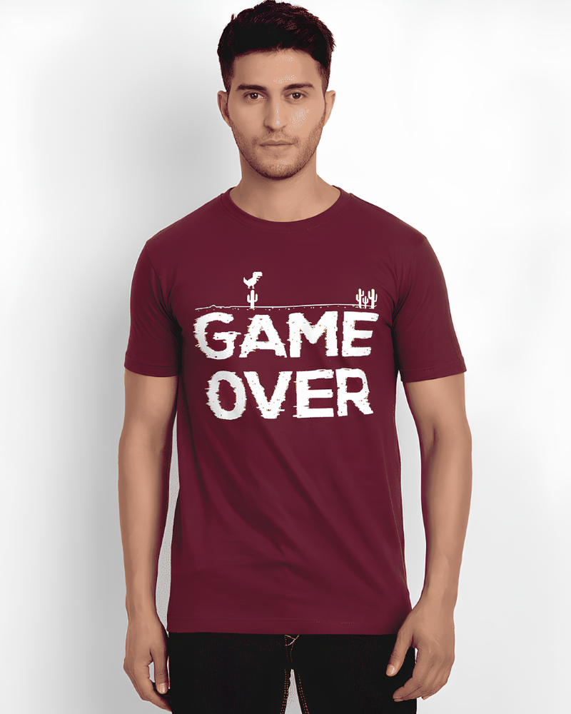 Men's Maroon T-shirt
