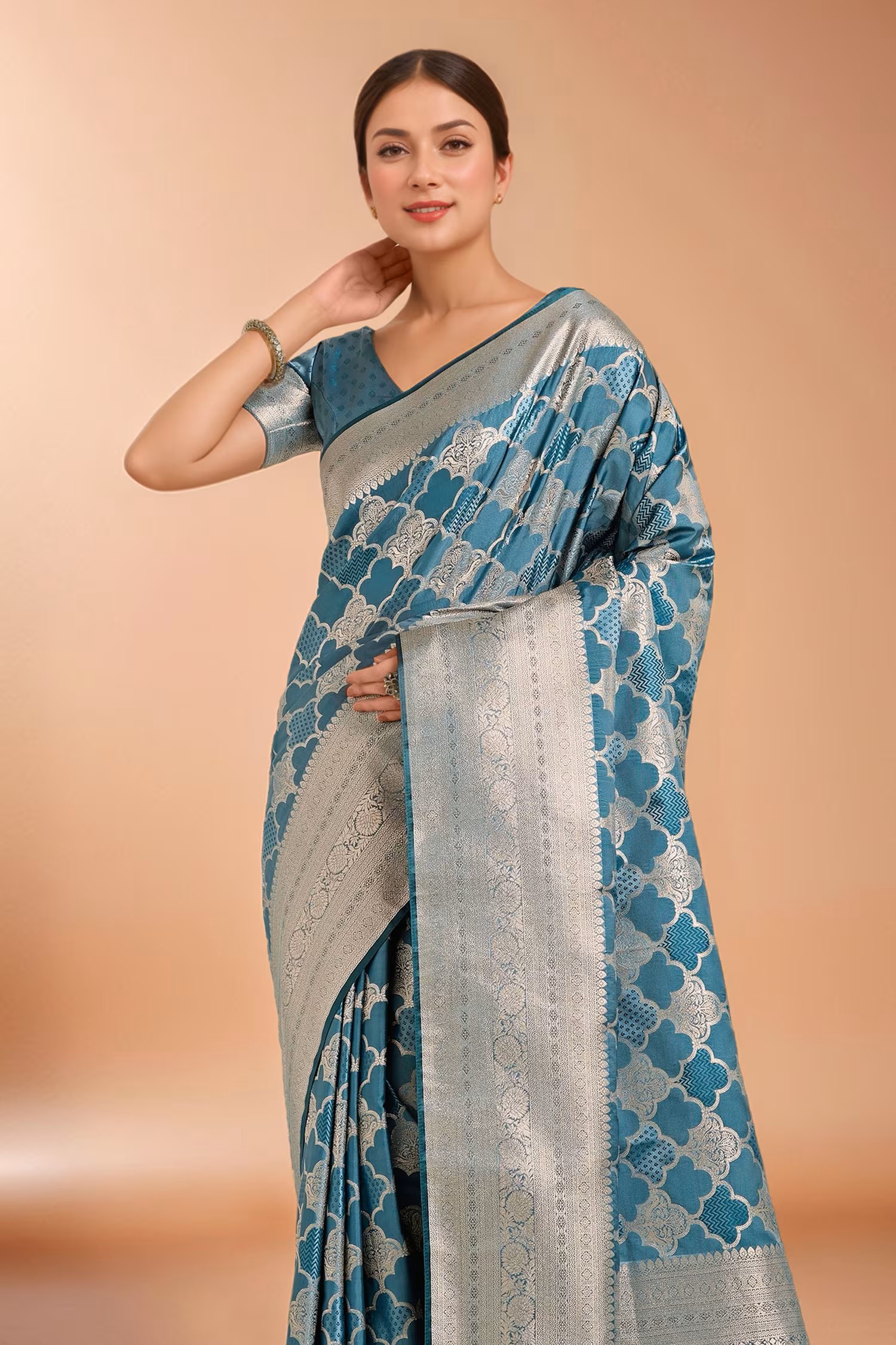 Women's Banarasi Silk Saree