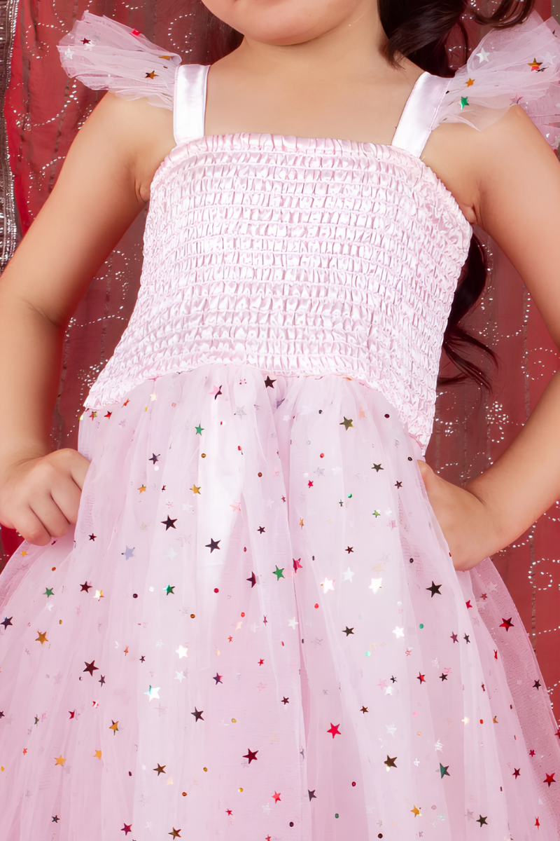 Girls' Pink Party Dress