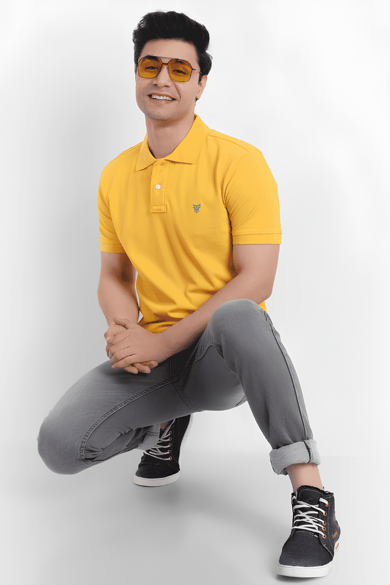Yellow Polo T-shirt