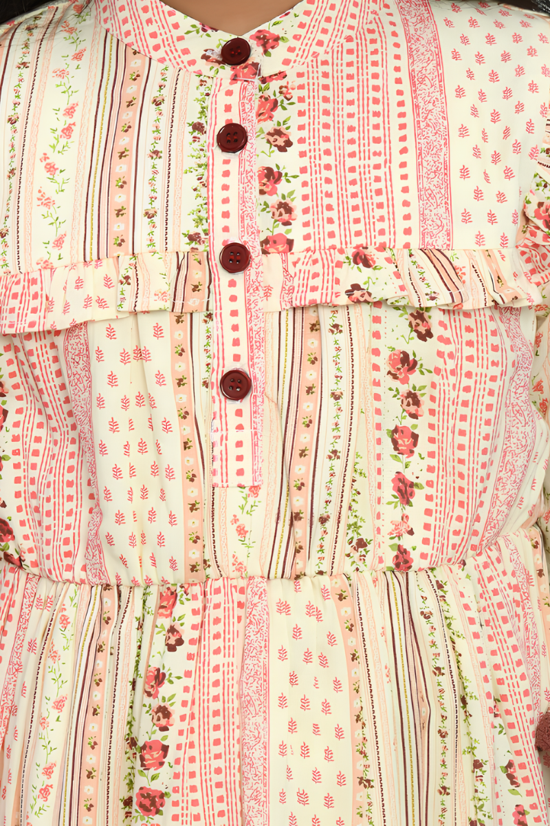 Girls' Printed Dress