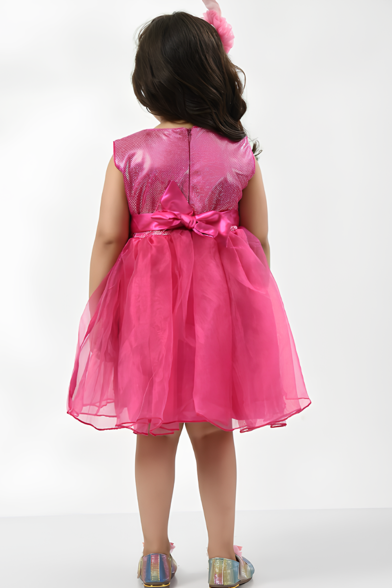 Pink Party Dress for Girls