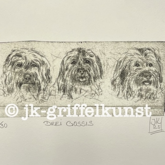 Originalradierung Gossis