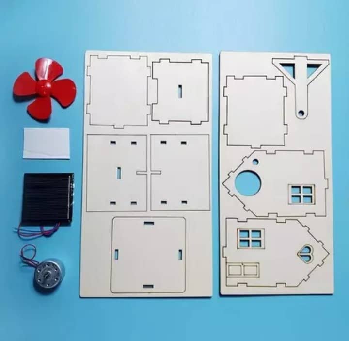 RBT DIY Solar Powered Fan House