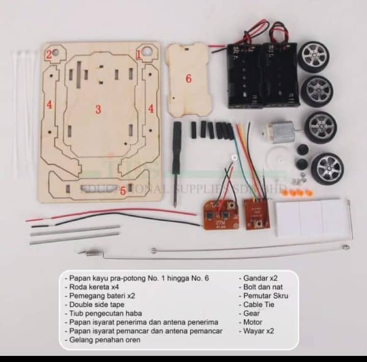 Kereta Kawalan Jauh (Set B, RBT Tahun 6