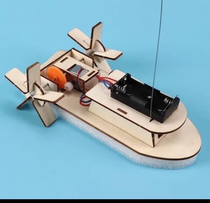 Bot Kawalan Jauh, DIY Remote Controlled Ship Boat