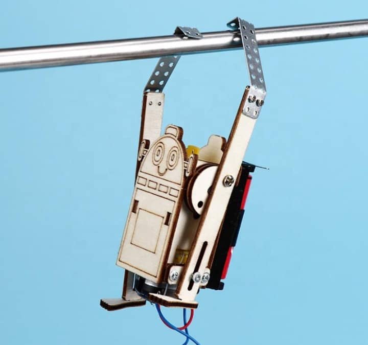 Rope Climbing Robot, (No Battery Included)