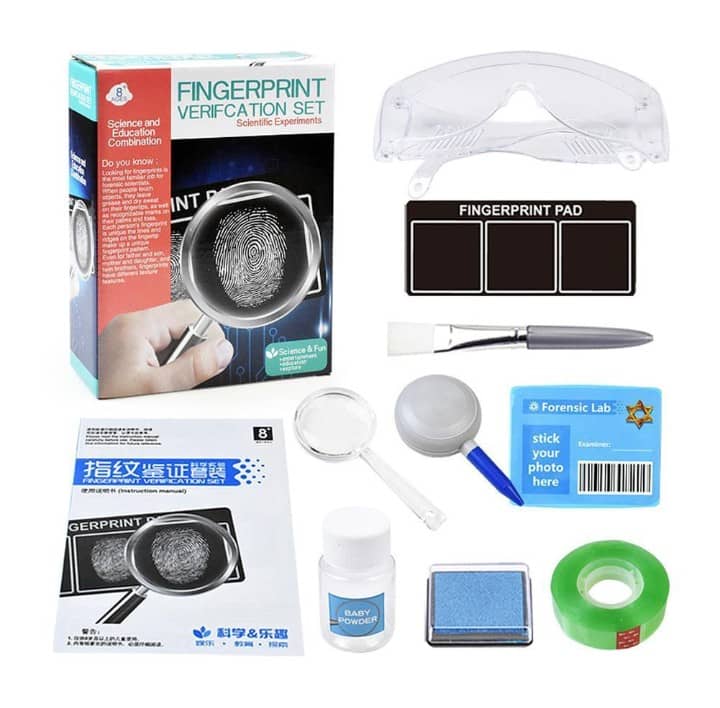 Fingerprint Verification Set, Scientific Experiments by SCIENCE & FUN