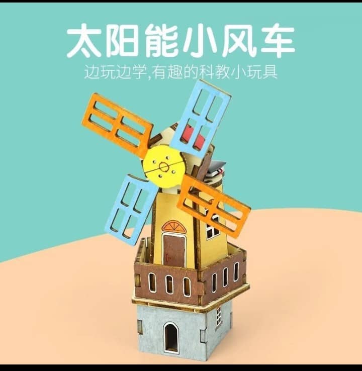 RBT DIY Solar Powered Windmill