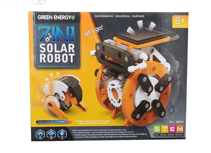Green Energy : 7 in 1 Solar Robot