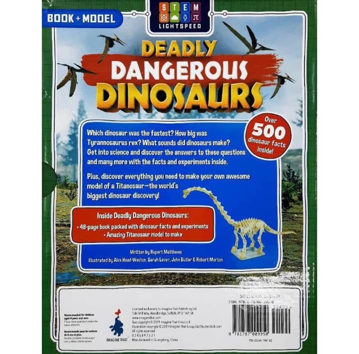 STEM Lightspeed : Deadly Dangerous Dinosaurs