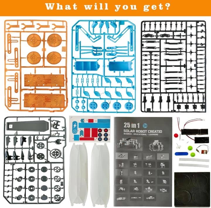 25 in 1 Solar Robot Creatio