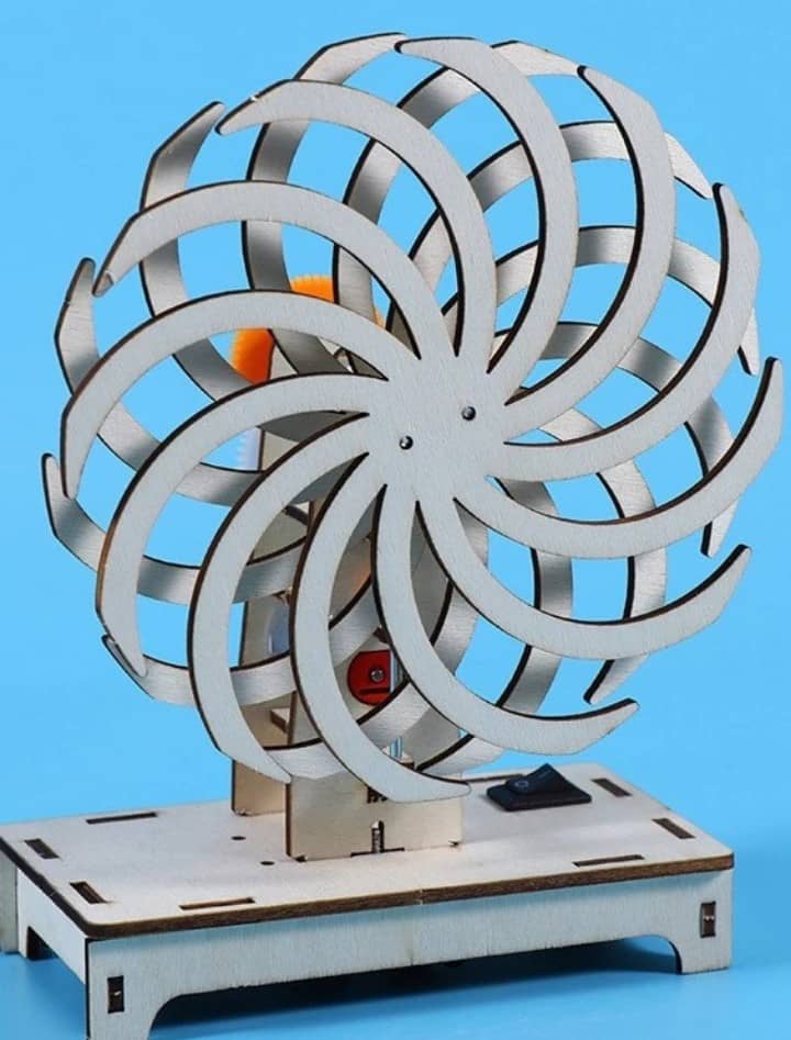 RBT DIY 3D Wooden Visual Dislocation Illusion