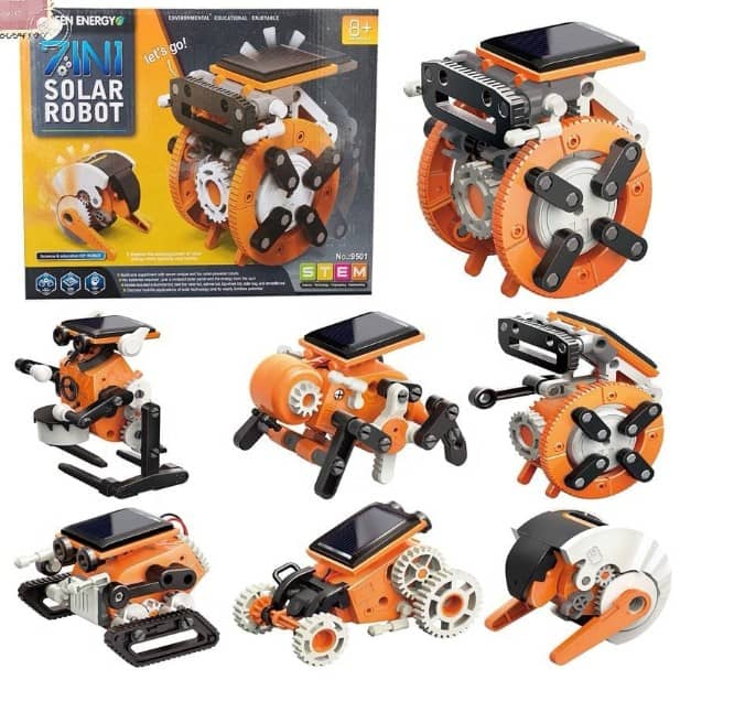 Green Energy : 7 in 1 Solar Robot
