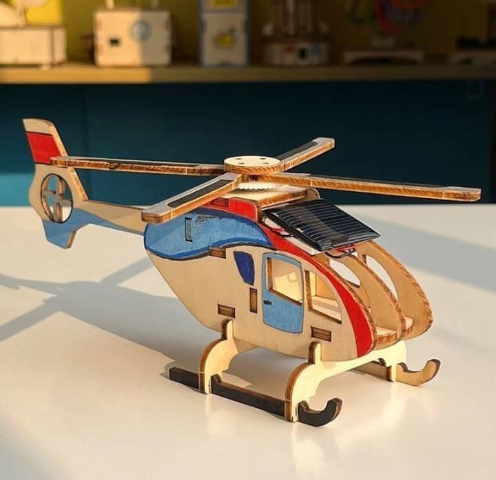 RBT DIY Solar Powered Helicopter
