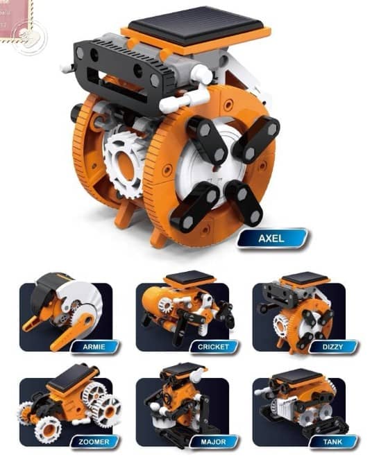 Green Energy : 7 in 1 Solar Robot