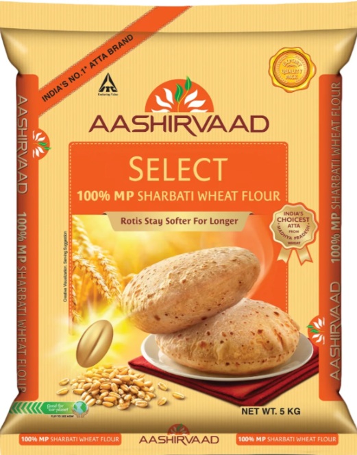 Aashirvaad Select 100% MP Sharbati Wheat Flour