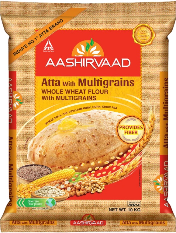 Aashirvaad Atta with Multigrains 10KG