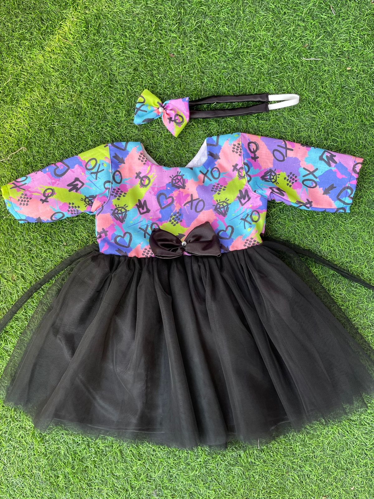 Colorful Party Dress for Girls