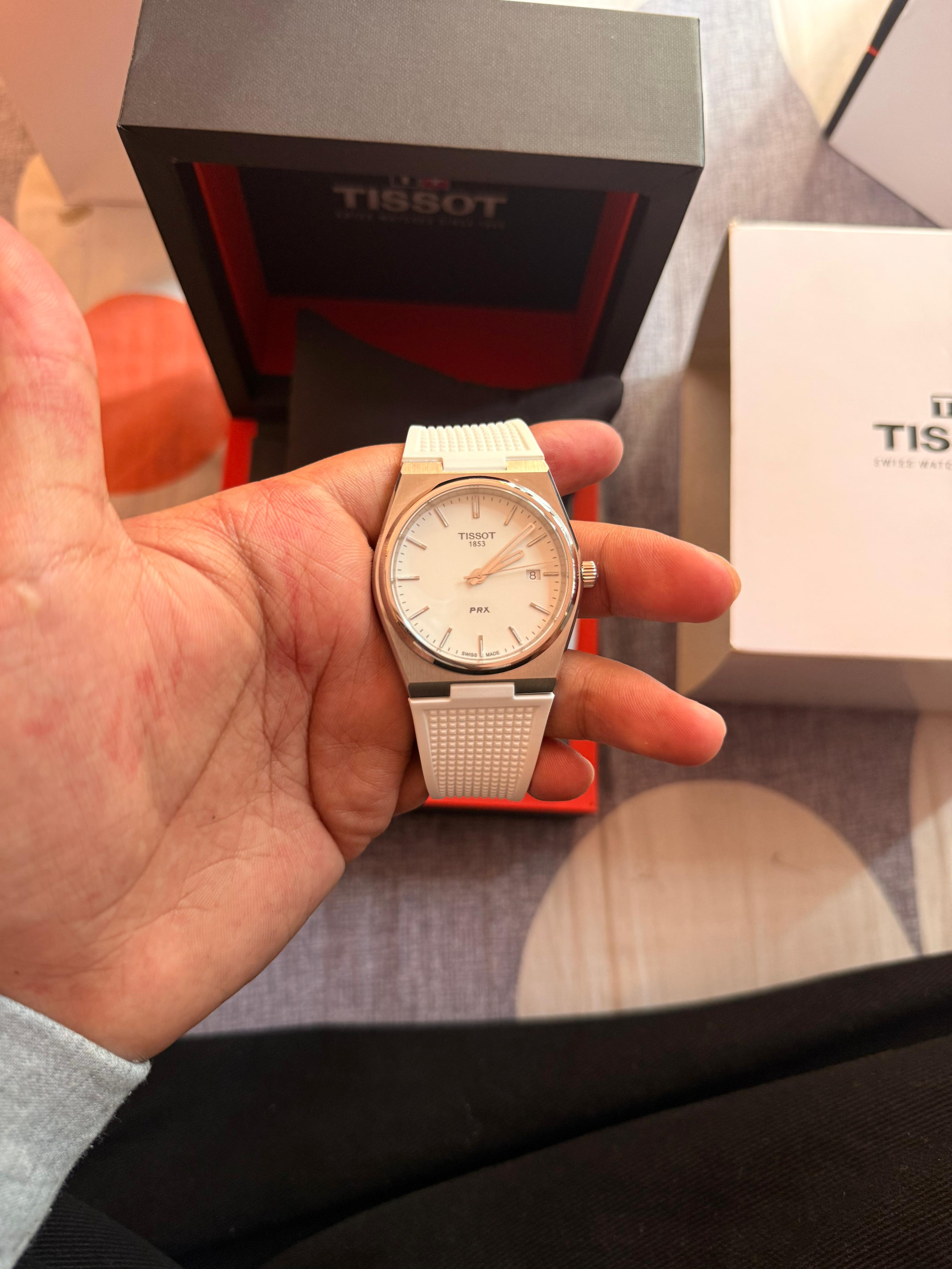 Tissot PRX Quartz 40mm - Black PVD/Silver (T137.410.17.011.00, 2025)