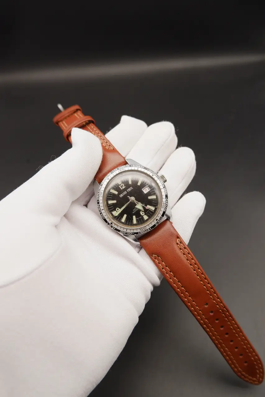 Grand Prix World Time Skin Diver - Black Dial (Late 1960s)