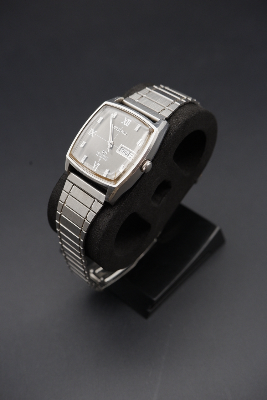 Seiko Lord Matic Square - Black Roman Dial (5606-5000, 1970s)