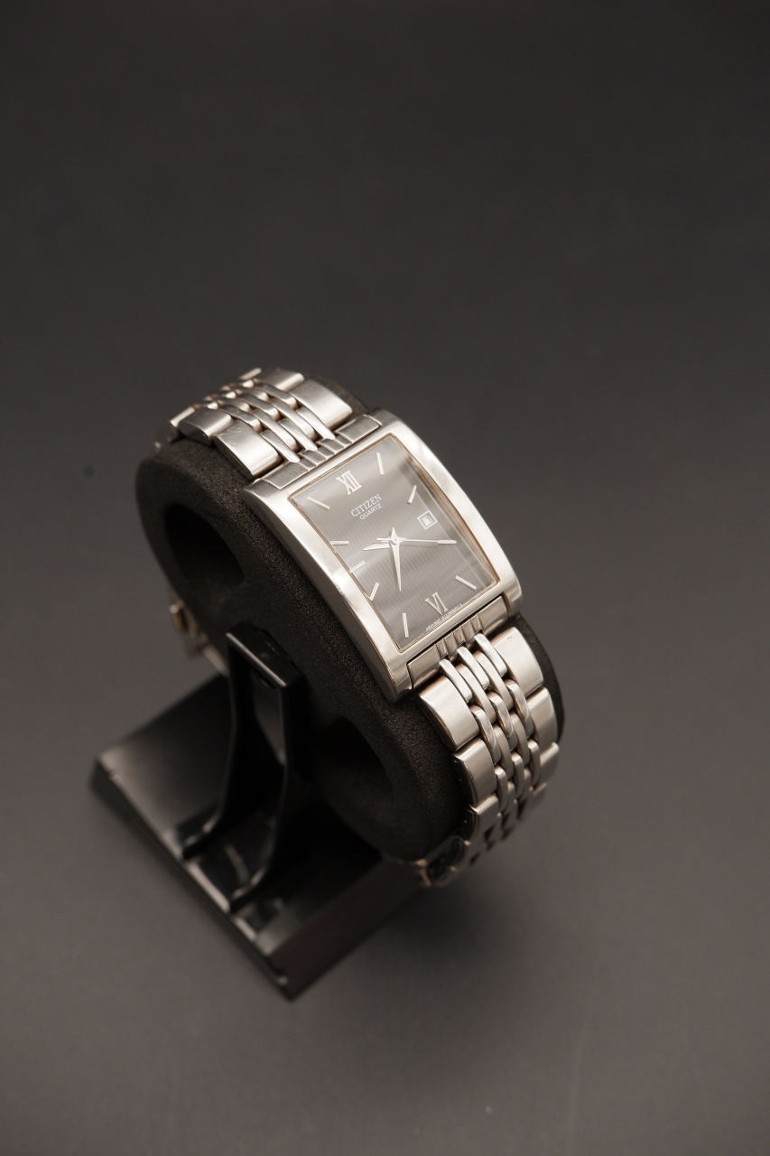Citizen Tank Rectangular Quartz Black Dial (1012-S020824)