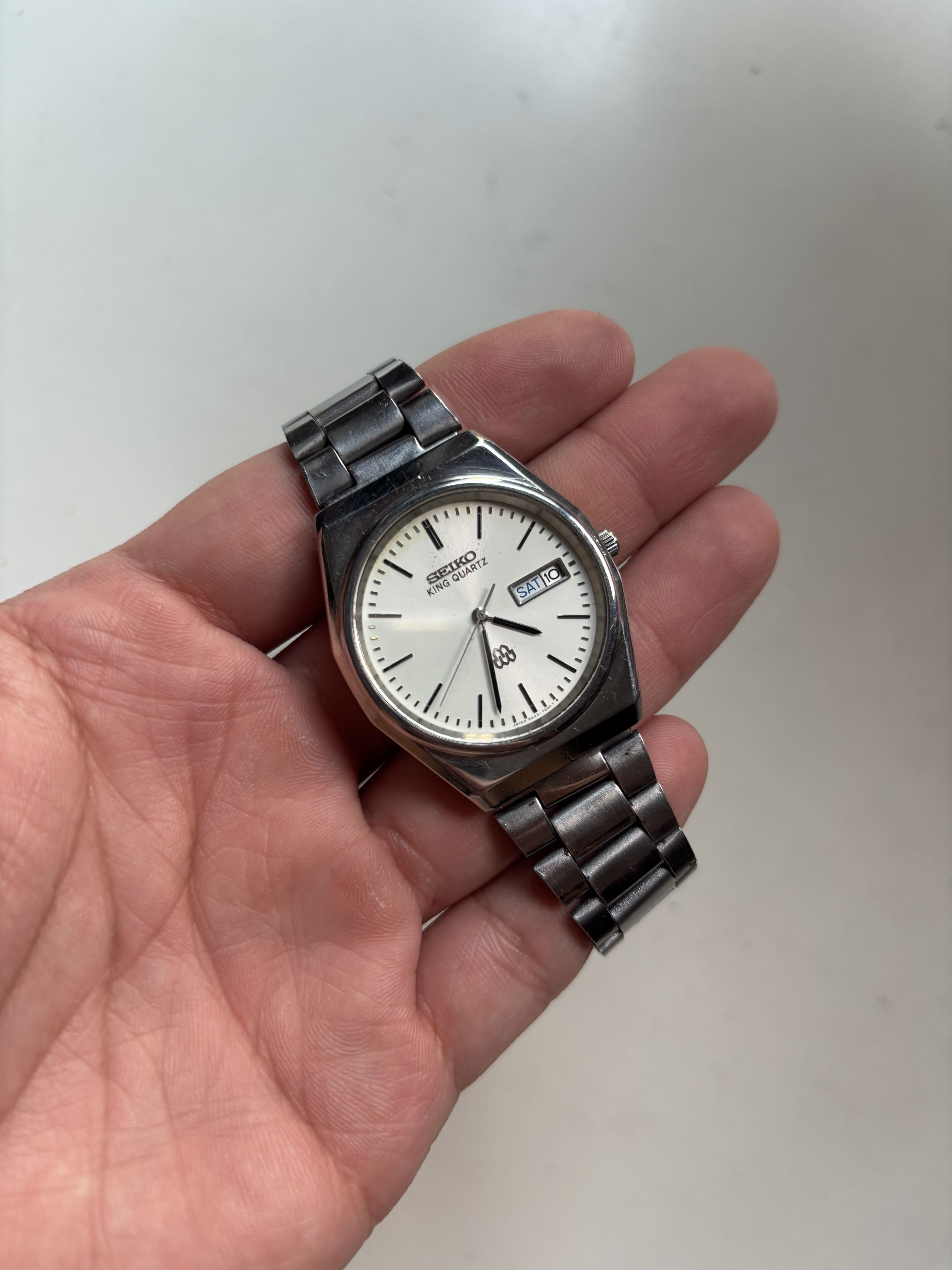 Seiko King Quartz Twin Quartz (9443-7000 Series, Late 1970s)